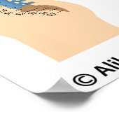 脊髄損傷の基礎、医療スケッチ。 ポスター (角)