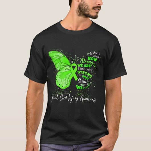 脊髄損傷まで強い Tシャツ (正面)