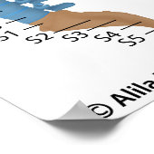 脊髄損傷レベル、ラベル付きスケッチ。 ポスター (角)