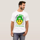 脊髄損傷認識度リボン支持ギフト Tシャツ (正面フル)