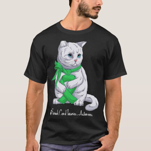 脊髄損傷認識度月影 Tシャツ (正面)