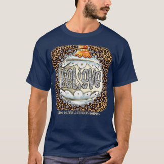 脊髄疾患障害認識度信じ名 Tシャツ