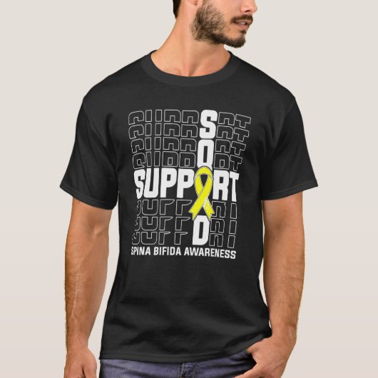 脊髄髄膜炎支援チーム Tシャツ (正面)