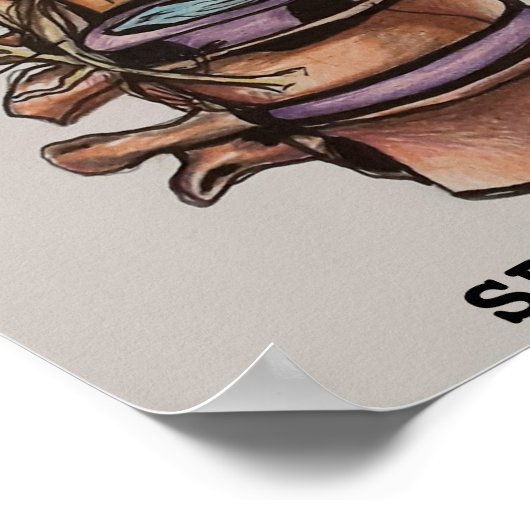 脊髄 ポスター (角)