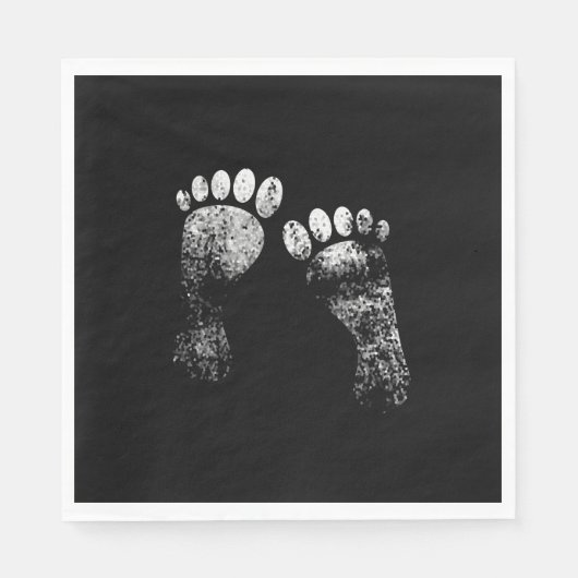 脚お気に入りの スタンダードランチョンナプキン (正面)