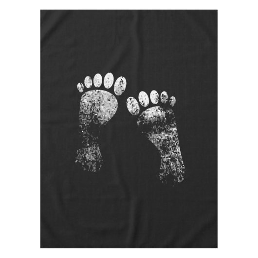 脚お気に入りの テーブルクロス (正面)