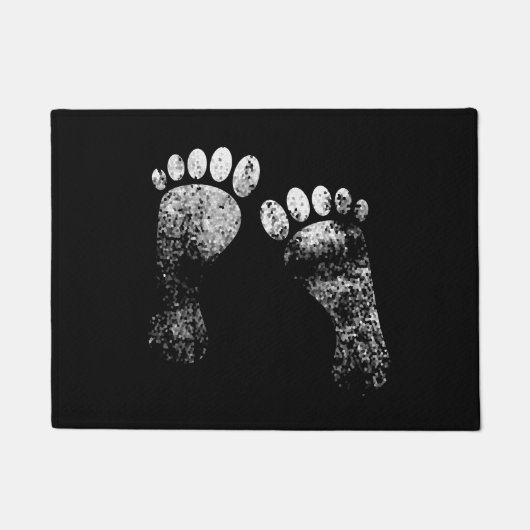 脚お気に入りの ドアマット (正面)