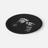 脚お気に入りの ペーパープレート (アングル)