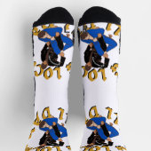 脚が一日中閉まる ソックス (上部)