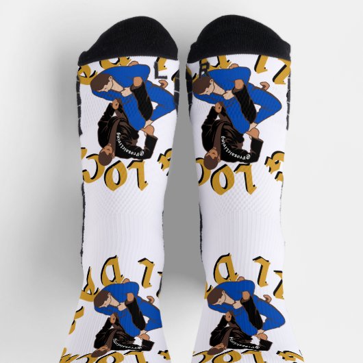 脚が一日中閉まる ソックス (上部)