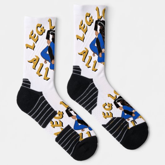 脚が一日中閉まる ソックス (右)