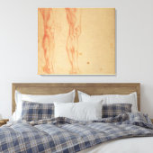 脚と腕の勉強 キャンバスプリント (インサイチュ (寝室))