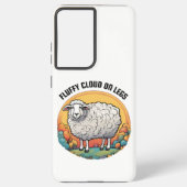 脚に浮かぶ雲 SAMSUNG GALAXYケース (裏面)