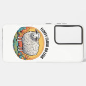 脚に浮かぶ雲 SAMSUNG GALAXYケース (裏面横)