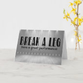 脚のカードを破る カード (黄色い花)