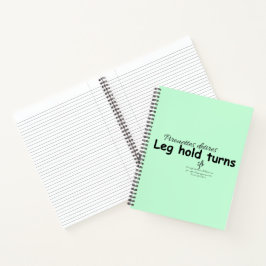 脚の保持がソフトミントと黒に変わる ノートブック