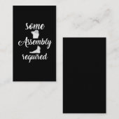 脚の腕おもしろい切断者アセンブリの回復が良くなる 名刺 (正面/裏面)