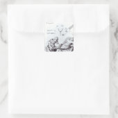 脚を切断する外科手術 スクエアシール (バッグ)