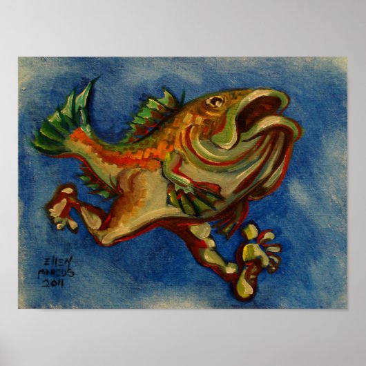 脚を持つ魚 ポスター (正面)