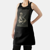 脚を組むかわいそうなメイドが大好き エプロン (インサイチュ)