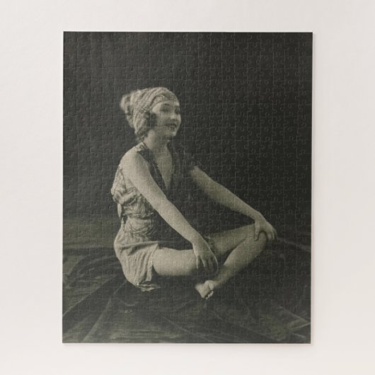 脚を組むかわいそうなメイドが大好き ジグソーパズル (縦)