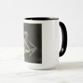 脚を組むかわいそうなメイドが大好き マグカップ (正面右)