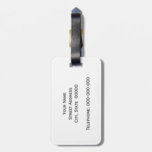 脚アールデコ女性グレイハウンドウィペット犬R ラゲッジタグ (裏面縦)