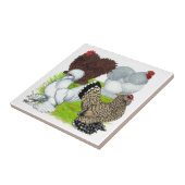 脚チャボの羽 タイル (側面)