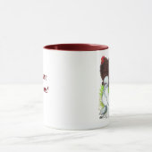 脚チャボの羽 マグカップ (中央)