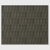 脚パターモダンンギフトラップHAMbyWG ラッピングペーパー (フラット)