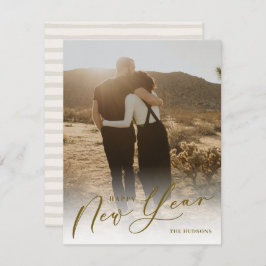 脚モダン本が新年の写真の祝日 シーズンカード