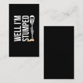 脚切断おもしろい者義足体液 名刺 (正面/裏面)