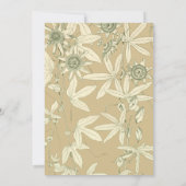 脚本が一つのキリスト教結婚式招待状になる 招待状 (裏面)