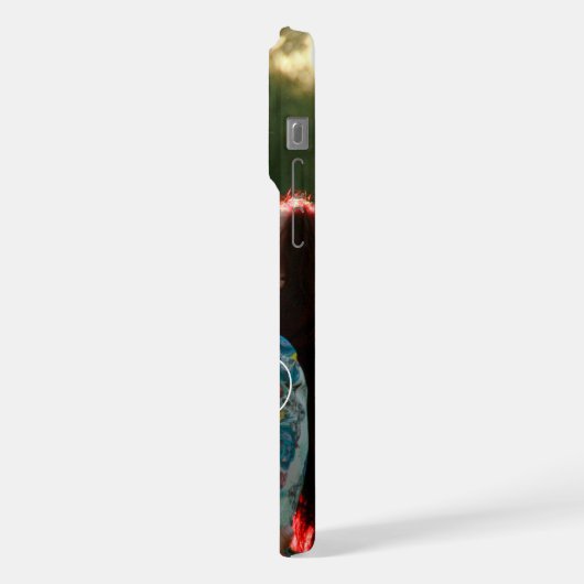 脚本にエレガントよる愛 | 写真カスタマイズ iPhoneケース (左側面)