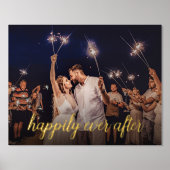 脚本の写真を撮った後結婚も幸せに 箔ポスター (正面)