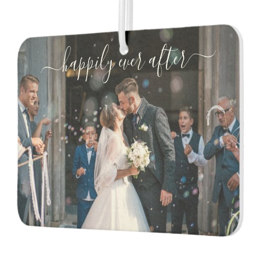 脚本の写真エレガントを楽し結婚く カーエアーフレッシュナー (左)