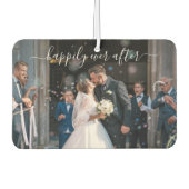 脚本の写真エレガントを楽し結婚く カーエアーフレッシュナー (正面)