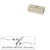 脚本の日結婚付を致す ラバースタンプ (押印)