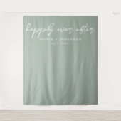 脚本の背景エレガントを楽し結婚く タペストリー (正面)