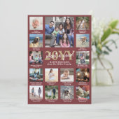 脚本を書いて一年だ15フォトコラージュブルゴーニュ金ゴールド シーズンカード (スタンド正面)