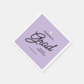 脚本エレガントおめでとう大学院卒業パーティー スタンダードカクテルナプキン (角)