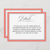 脚本エレガントが花開く結婚詳細 ポストカード (正面/裏面)