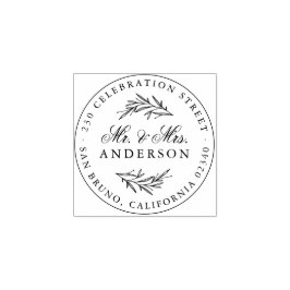 脚本エレガントの先生ミセス・ニューリュー差出人住所 ラバースタンプ