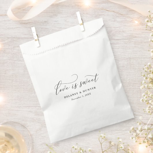 脚本エレガントの愛は甘いミニマル結婚主義 フェイバーバッグ (クリップ留めされた状態)