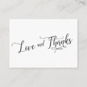 脚本エレガントはギフトについて結婚話そう エンクロージャーカード (裏面)