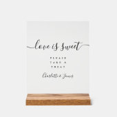 脚本エレガントモダンは恋愛に甘い アクリルサイン (正面)