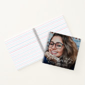 脚本エレガント卒業生2写真記念 ノートブック (内部)