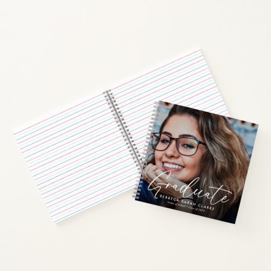 脚本エレガント卒業生2写真記念 ノートブック (内部)