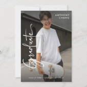 脚本エレガント卒業生4写真部卒業 案内状 (正面)