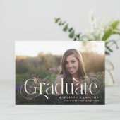 脚本エレガント卒業生4写真部卒業 案内状 (スタンド正面)